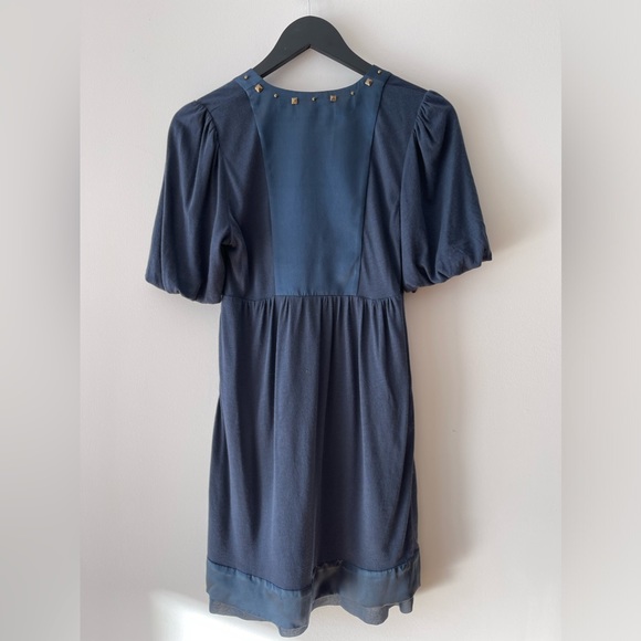 DEVELOPMENT BY ERICA DAVIES STUDDED DRESS in Navy - Picture 5 of 7